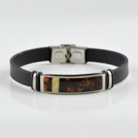 Amber with other materials